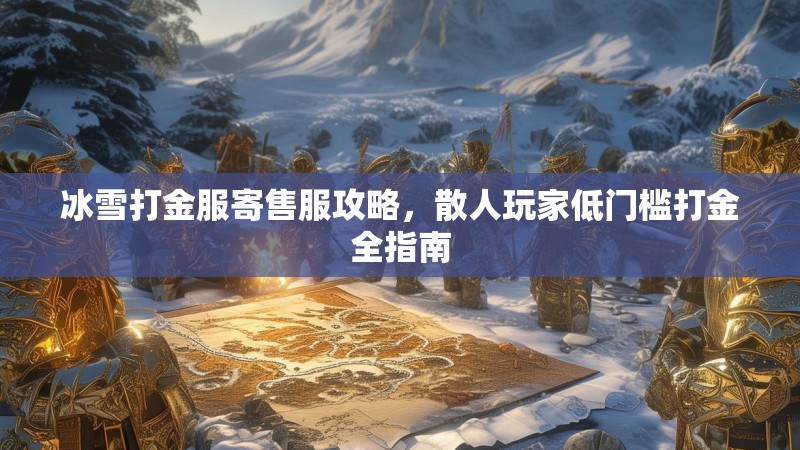 冰雪打金服寄售服攻略，散人玩家低门槛打金全指南