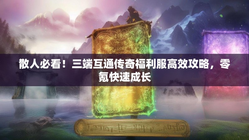 散人必看！三端互通传奇福利服高效攻略，零氪快速成长