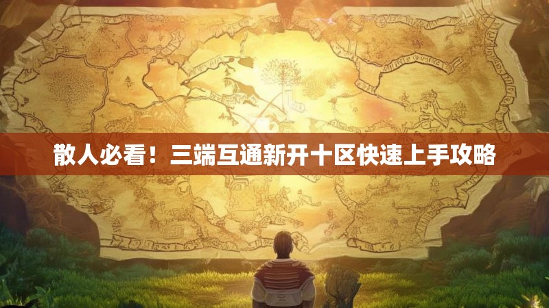 散人必看！三端互通新开十区快速上手攻略
