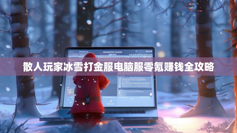 散人玩家冰雪打金服电脑服零氪赚钱全攻略