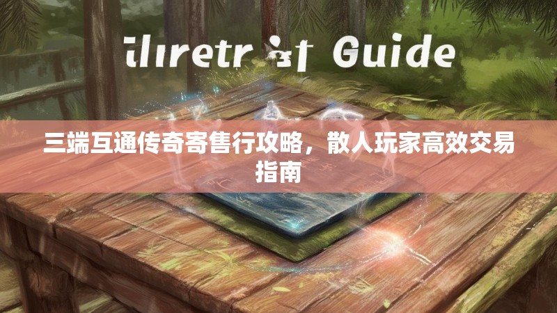 三端互通传奇寄售行攻略，散人玩家高效交易指南