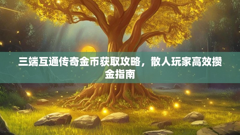 三端互通传奇金币获取攻略，散人玩家高效攒金指南