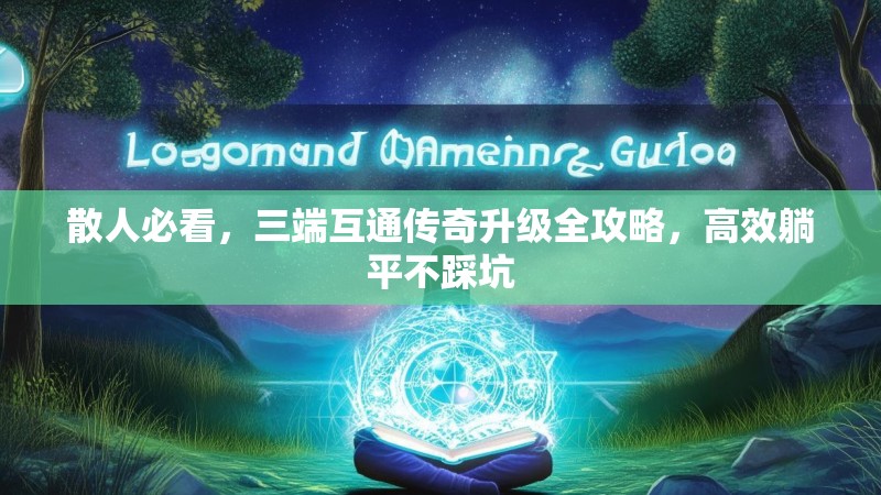 散人必看，三端互通传奇升级全攻略，高效躺平不踩坑