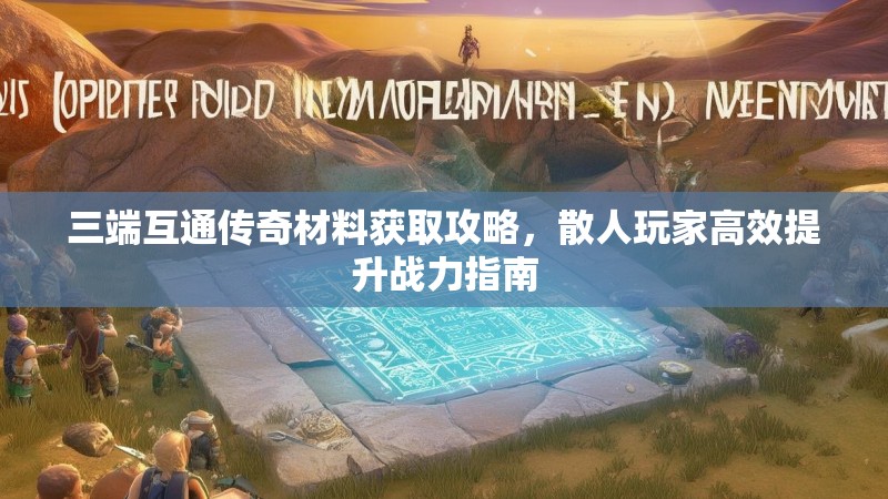 三端互通传奇材料获取攻略，散人玩家高效提升战力指南
