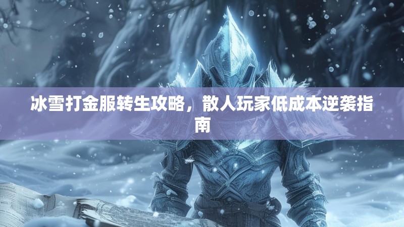 冰雪打金服转生攻略，散人玩家低成本逆袭指南