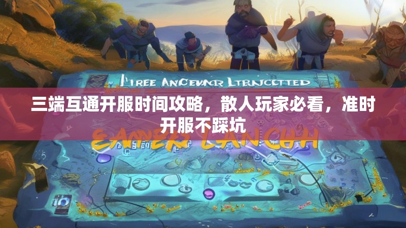 三端互通开服时间攻略，散人玩家必看，准时开服不踩坑