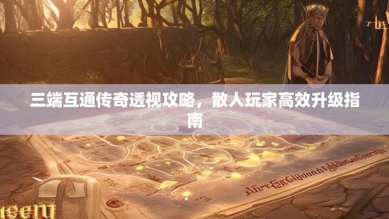 三端互通传奇透视攻略，散人玩家高效升级指南