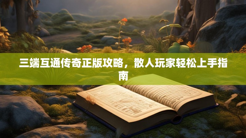 三端互通传奇正版攻略，散人玩家轻松上手指南