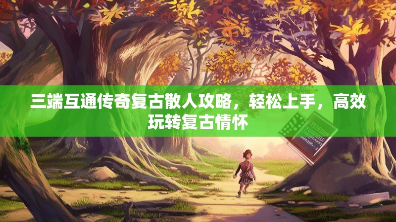 三端互通传奇复古散人攻略，轻松上手，高效玩转复古情怀