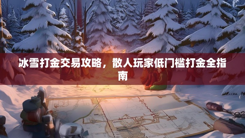 冰雪打金交易攻略，散人玩家低门槛打金全指南