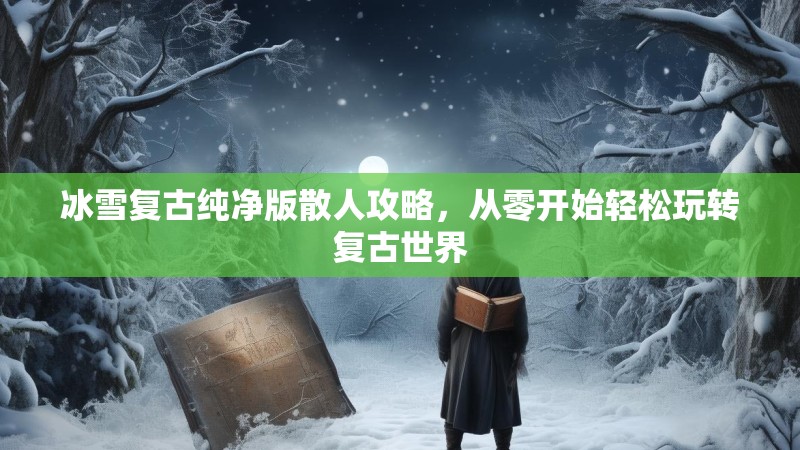 冰雪复古纯净版散人攻略，从零开始轻松玩转复古世界