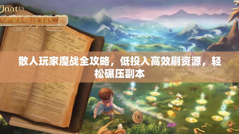 散人玩家魔战全攻略,低投入高效刷资源,轻松碾压副本 散人玩家魔战全攻略,低投入高效刷资源,轻松碾压副本