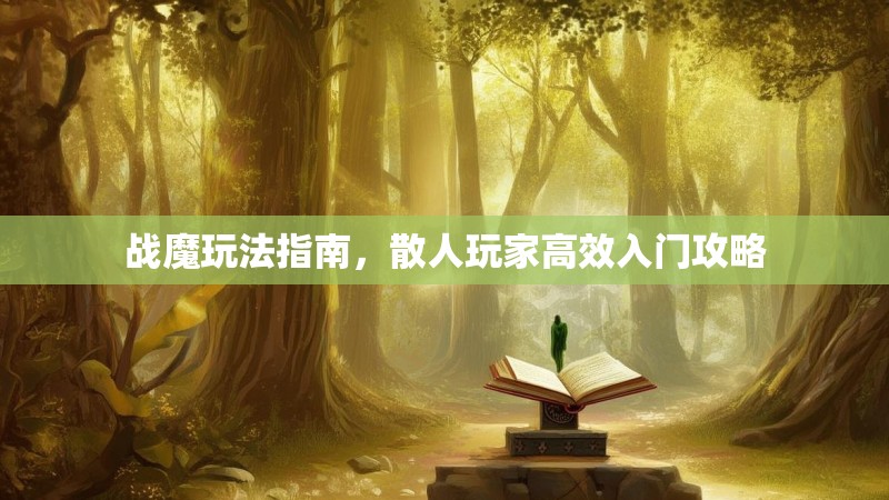战魔玩法指南，散人玩家高效入门攻略