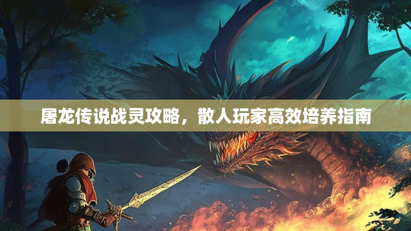 屠龙传说战灵攻略，散人玩家高效培养指南
