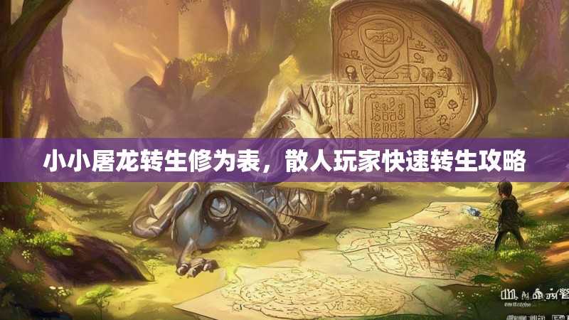 小小屠龙转生修为表,散人玩家快速转生攻略 小小屠龙转生修为表,散人玩家快速转生攻略
