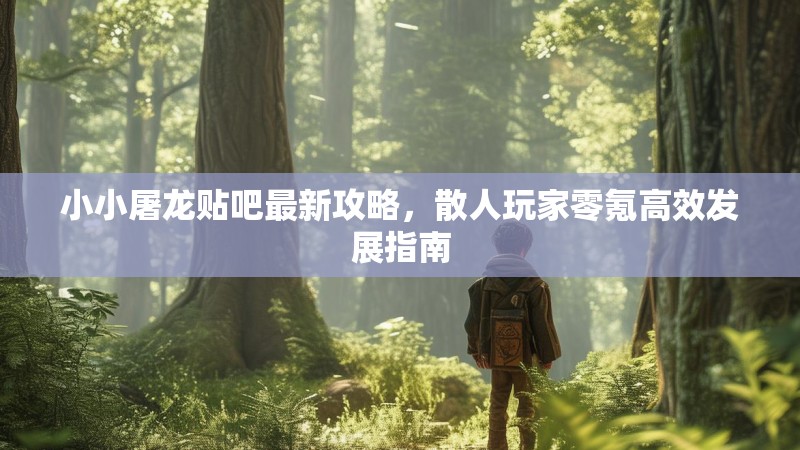 小小屠龙贴吧最新攻略，散人玩家零氪高效发展指南