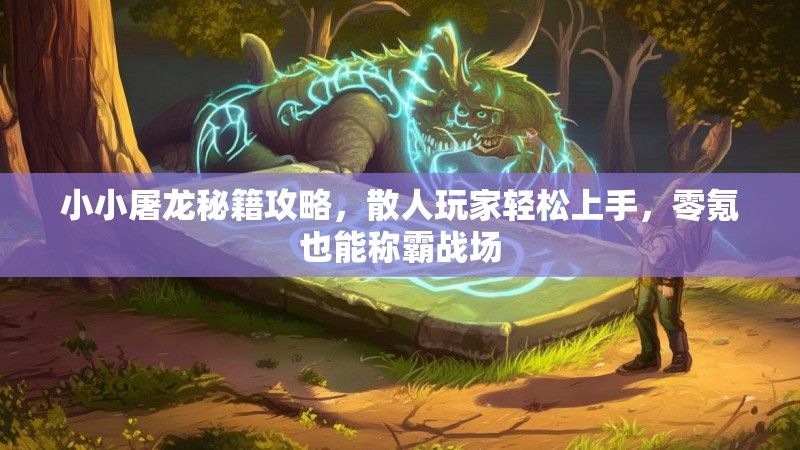 小小屠龙秘籍攻略，散人玩家轻松上手，零氪也能称霸战场