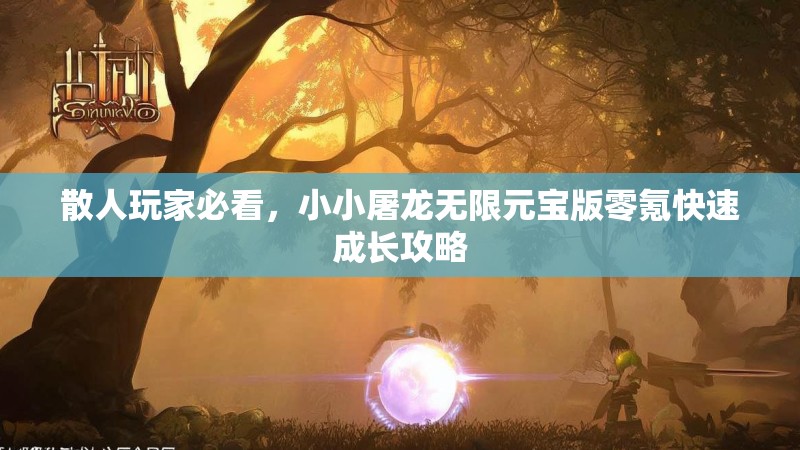 散人玩家必看，小小屠龙无限元宝版零氪快速成长攻略