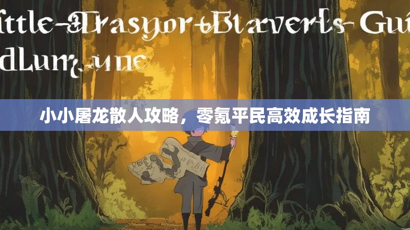小小屠龙散人攻略，零氪平民高效成长指南