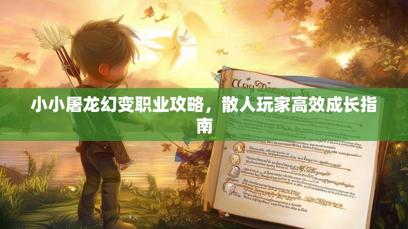 小小屠龙幻变职业攻略，散人玩家高效成长指南