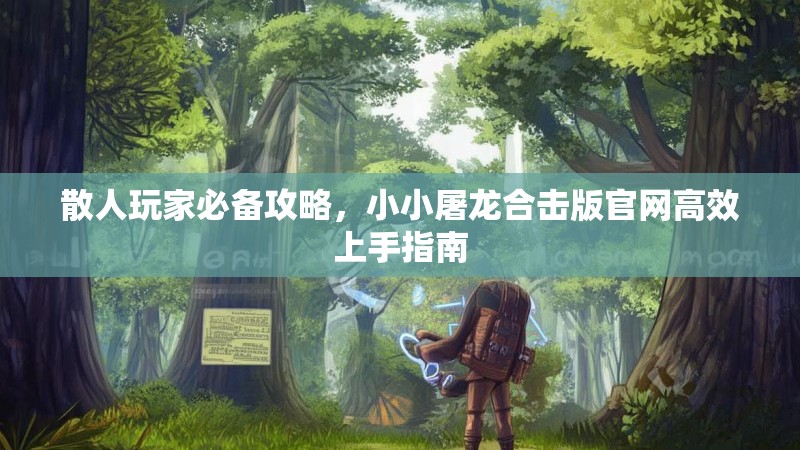 散人玩家必备攻略，小小屠龙合击版官网高效上手指南