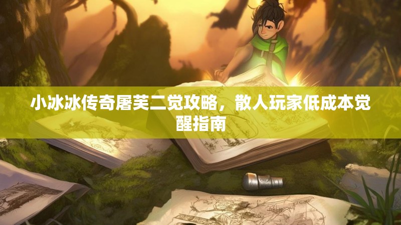 小冰冰传奇屠芙二觉攻略,散人玩家低成本觉醒指南 小冰冰传奇屠芙二觉攻略,散人玩家低成本觉醒指南