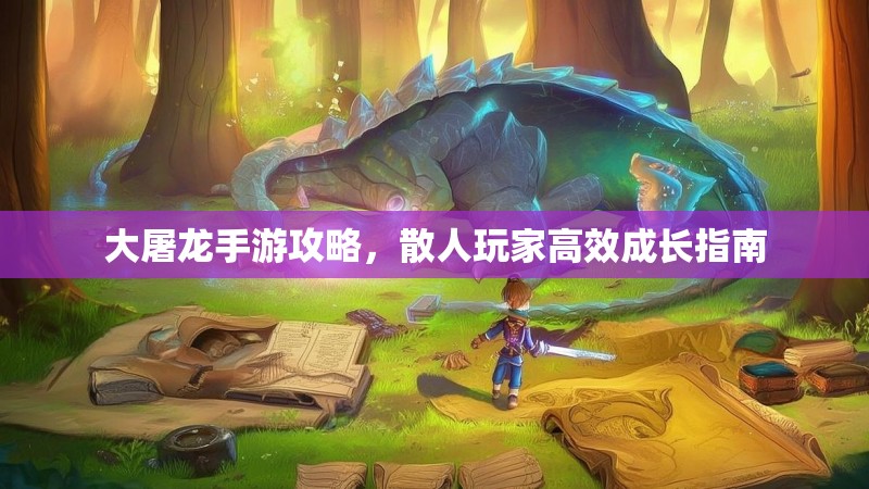 大屠龙手游攻略,散人玩家高效成长指南 大屠龙手游攻略,散人玩家高效成长指南