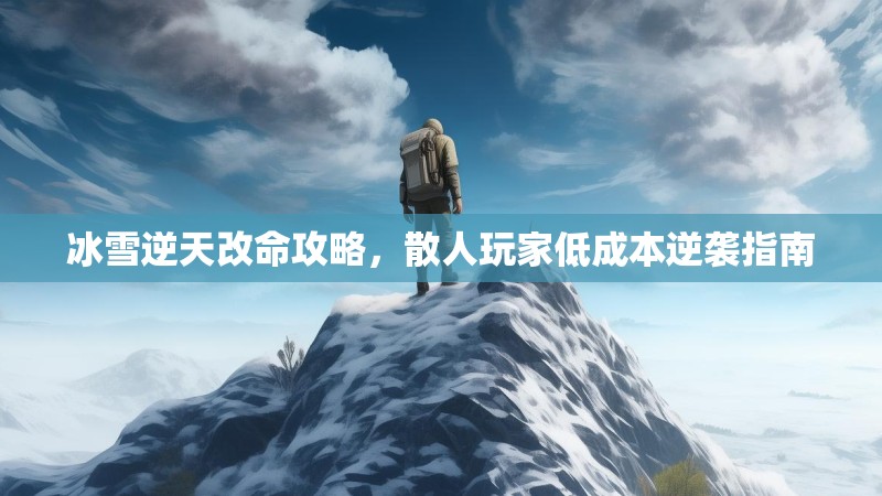 冰雪逆天改命攻略，散人玩家低成本逆袭指南