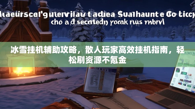 冰雪挂机辅助攻略，散人玩家高效挂机指南，轻松刷资源不氪金