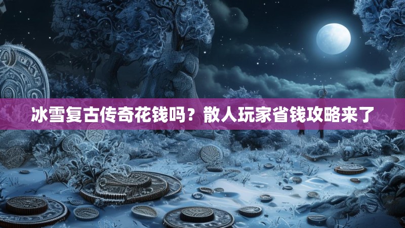 冰雪复古传奇花钱吗？散人玩家省钱攻略来了