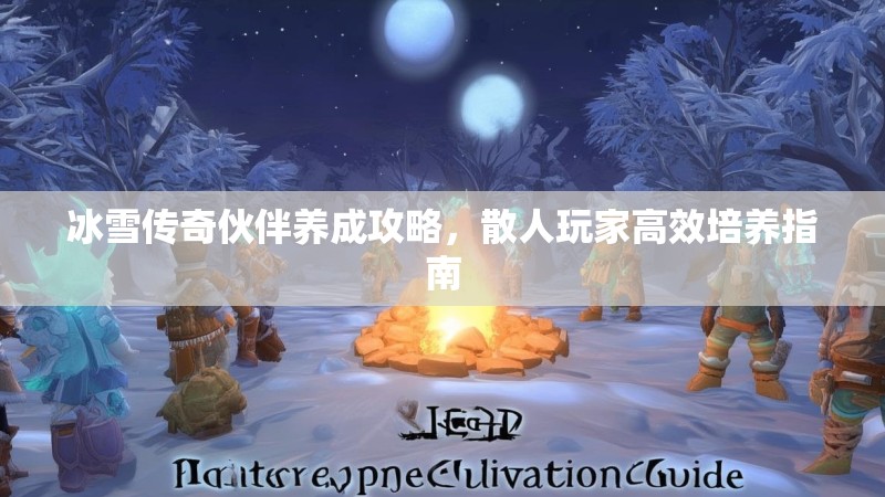 冰雪传奇伙伴养成攻略，散人玩家高效培养指南