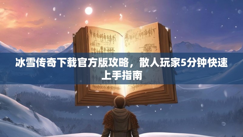 冰雪传奇下载官方版攻略，散人玩家5分钟快速上手指南