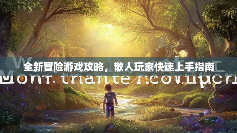 全新冒险游戏攻略，散人玩家快速上手指南